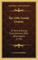 Little Female Orators