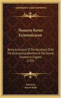 Thesaurus Rerum Ecclesiasticarum