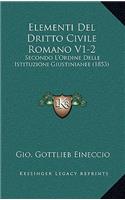 Elementi Del Dritto Civile Romano V1-2