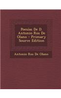 Poesias de D. Antonio Ros de Olano