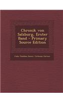 Chronik Von Salzburg, Erster Band