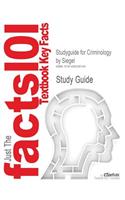 Studyguide for Criminology by Siegel