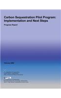 Carbon Sequestration Pilot Program: Implementation and Next Steps- Progress Report