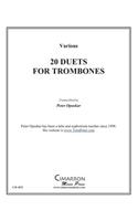 20 Duets for Trombone: (English)