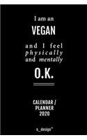 Calendar 2020 for Vegans / Vegan