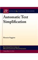 Automatic Text Simplification: (Synthesis Lectures on Human Language Technologies)