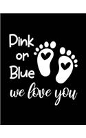 Pink Or Blue We Love You