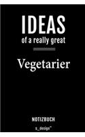 Notizbuch für Vegetarier