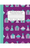 Handwriting Practice Paper Composition Notebook