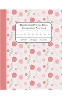 Handwriting Practice Paper Composition Notebook