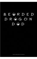 Bearded Dragon Dad: Gas & Mileage Log Book(1604 Gas & Mileage Log Book)