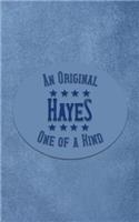 Hayes: Personalized Writing Journal for Men