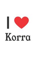 I Love Korra: Korra Designer Notebook