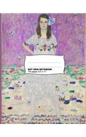 Mada Primavesi Gustav Klimt Dot Grid Notebook: 8.5 X 11 Art Journal with Dots