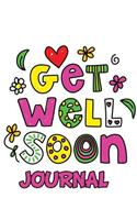 Get Well Soon Journal: 120-page Blank, Lined Writing Journal (5.25 x 8 Inches / White)