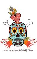 2019-2020 Sugar Skull Monthly Planner