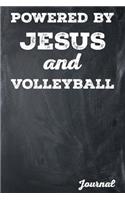 Powered by Jesus and Volleyball Journal