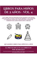 Los mejores libros para niños de 2 años (Libros para niños de 2 años - Vol. 4): Este libro tiene 50 imágenes extra grandes con trazos gruesos, para ayudar a pintar sin errores y así aumentar la confianza, reducir la frustración (8 Los Mejores Libros Para Niños de 2 Años)
