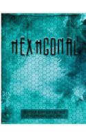 Hexagonal Graph Paper Notebook 1/2 inch hexagons - 160 pages