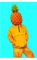 Pop Art Pineapple Notebook: 90's Retro Notebook Journal - 120-Page Lined Notebook(6 Designer Notebooks)