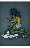 Mermaid Notebook: Blank Journal Diary Memoir Log Logue(29 Tattoo You 150 Lined)