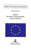 Cognitio Secundum Connaturalitatem Iuxta S. Thoman