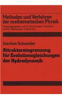 Attraktoreingrenzung fuer Evolutionsgleichungen der Hydrodynamik
