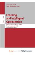 Learning and Intelligent Optimization