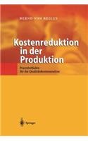 Kostenreduktion in der Produktion