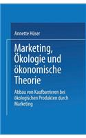 Marketing, Ökologie und ökonomische Theorie