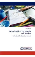 Introduction to Special Education