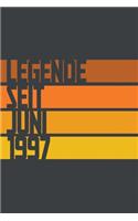 Legende seit Juni 1997
