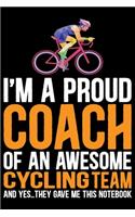 I'm A Proud Coach Of an Awesome Cycling Team