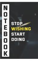 Stop Wishing Start Doing