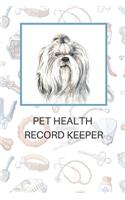 Pet health record keeper