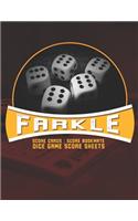 Farkle Scoring Sheet
