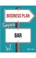 Business Plan Template Bar