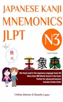 JAPANESE KANJI MNEMONICS JLPT N3 - Color Version: 361 Kanji used in the Japanese Language Exam N3