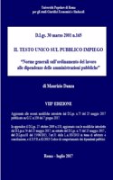 IL TESTO UNICO SUL PUBBLICO IMPIEGO VIII edizione