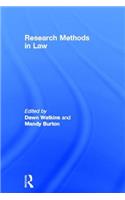 Research Methods in Law