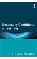 Necessary Conditions of Learning