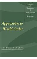 Approaches to World Order