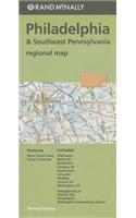 Folded Map Philadelphia/Se Pa Regional
