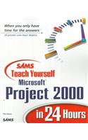 Sams Teach Yourself Microsoft Project 2000 in 24 Hours