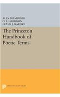 The Princeton Handbook of Poetic Terms