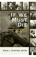 If We Must Die