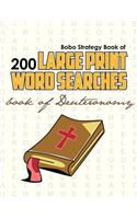 Bobo Strategy Book of 200 Large Print Word Searches