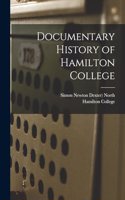 Documentary History of Hamilton College