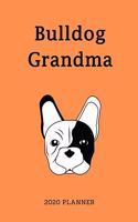 Bulldog Grandma 2020 Planner