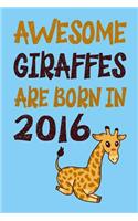 Awesome Giraffes Are Born in 2016